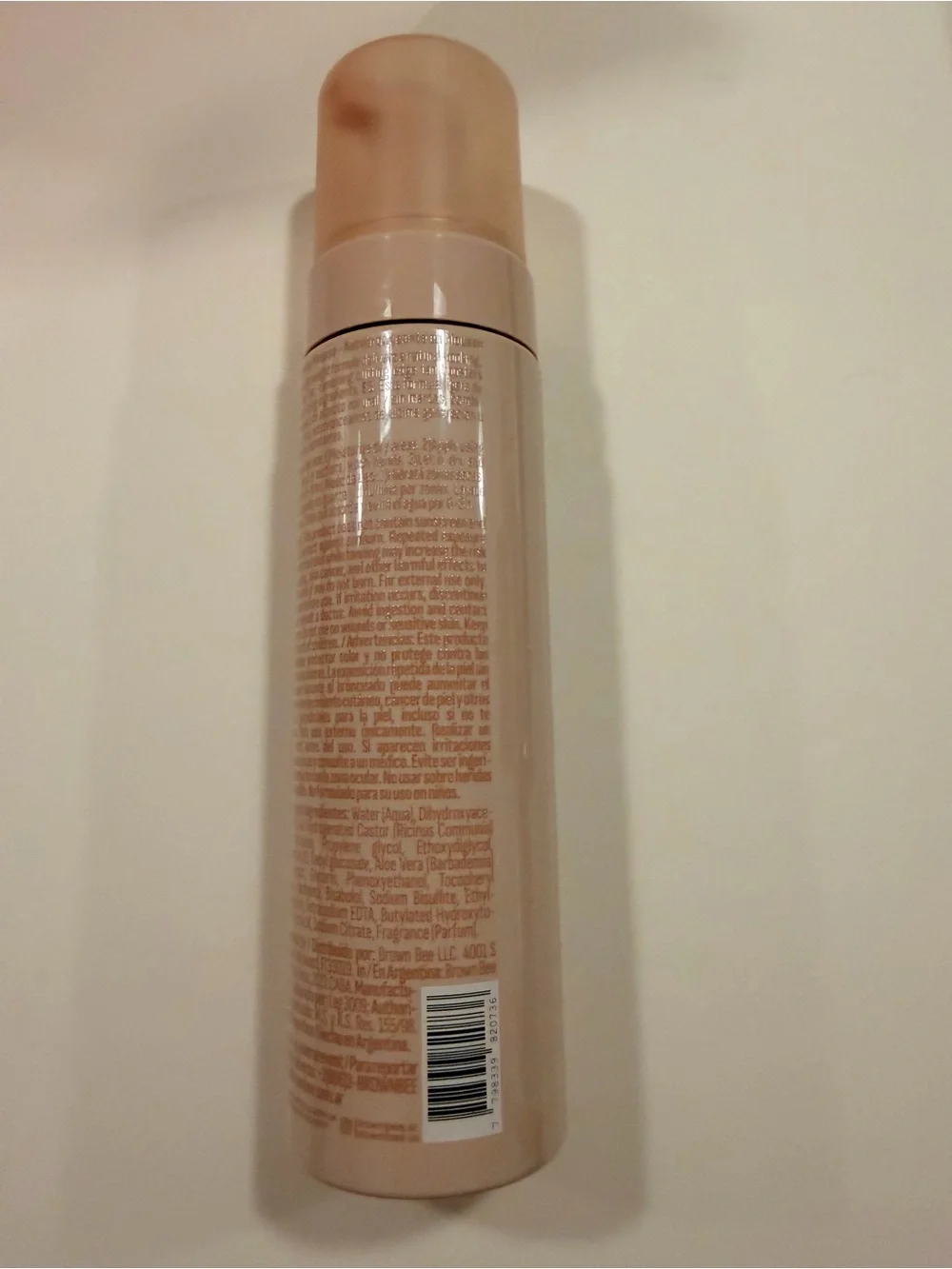 Brown Bee Self-Tanning Hydro Mousse NEW 6.8 fl oz/200 ml
